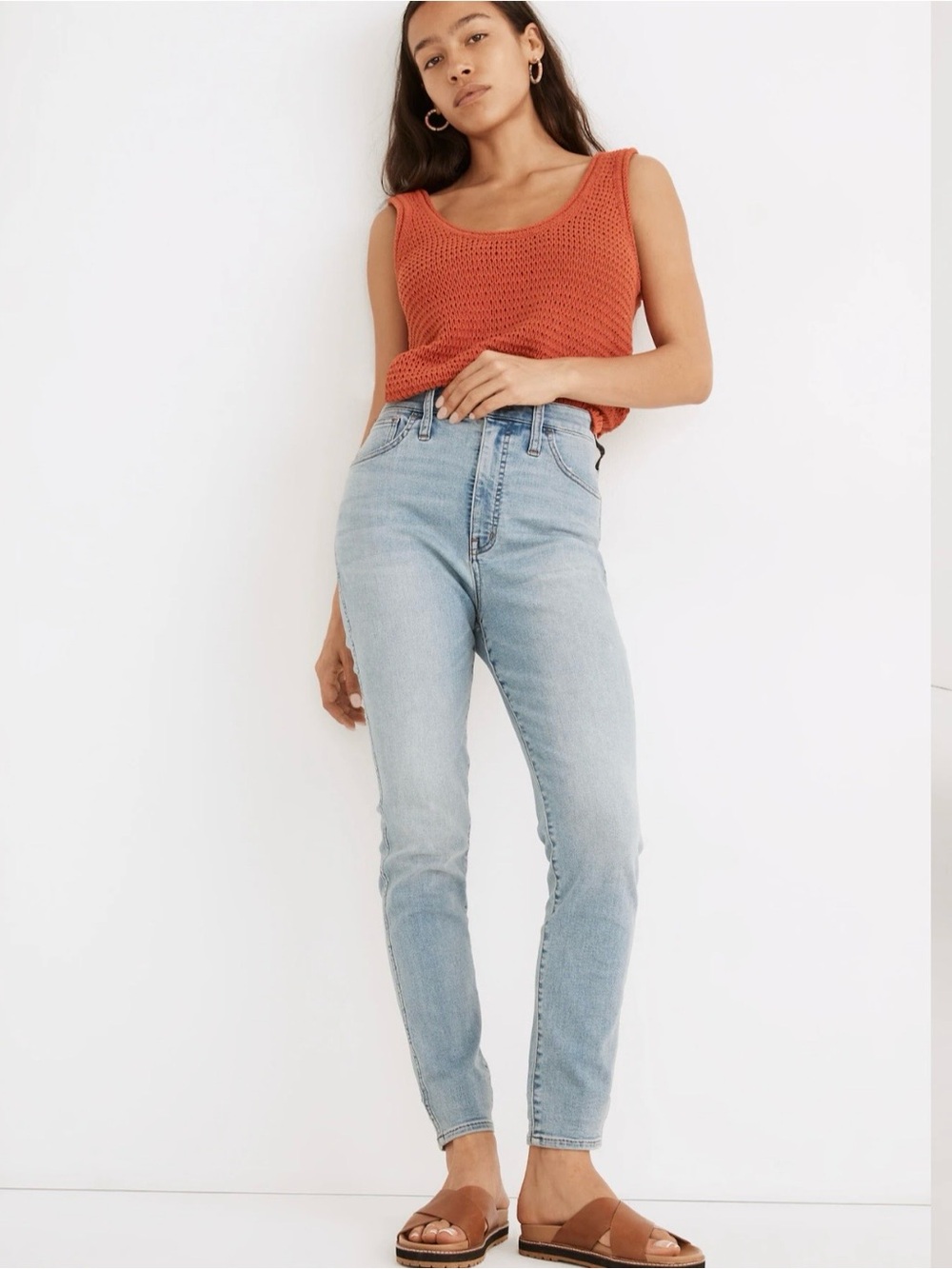 Madewell Curvy Roadtripper Jeans Light Blue Size 28